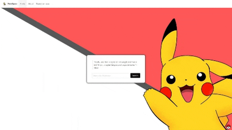 PokéSpace: searching for a Pokémon